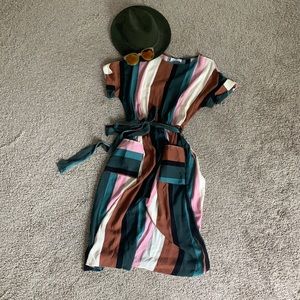 Ces Femme Stripped Dress